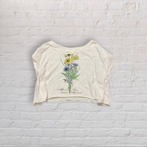 Flower Crop Top Project Social T x Urban Outfitters